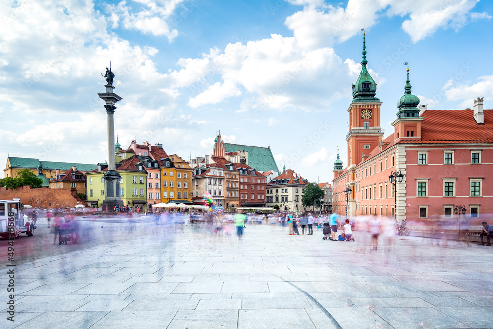 Obraz premium Wraszawa, Stare Miasto, Zamek Królewski