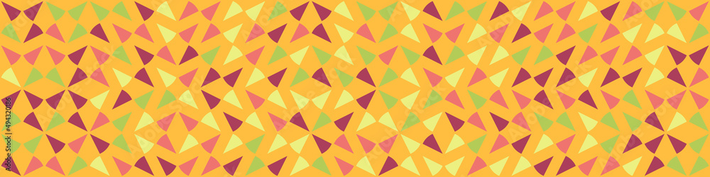 Abstract Geometric Pattern generative computational art illustration