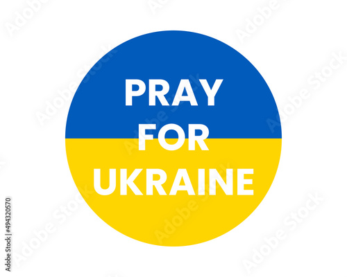 Save Ukraine concept. Grunge style flag of Ukraine.