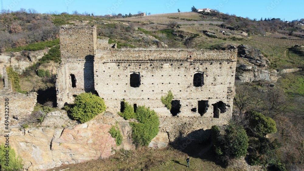 Château en ruine, France