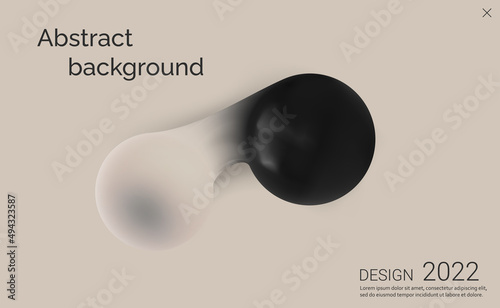 Nano technology. Molecular abstraction. New materials. Engineering chemistry and physics. Realistic three-dimensional vector illustration.