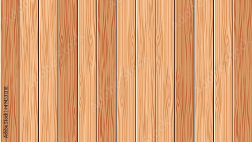 Wood texture planks vertical patterns light brown vector design background