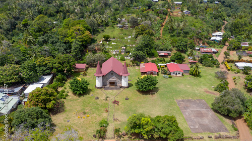 Photos de la vallée de HATIHEU ile de nuku hiva archipel des marquises polynésie francaise 