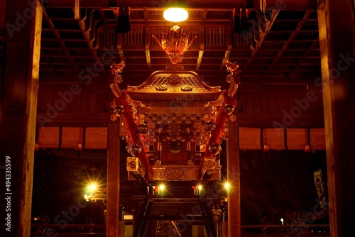 Portable shrine of Himure Hachimangu Shrine, Shiga photo