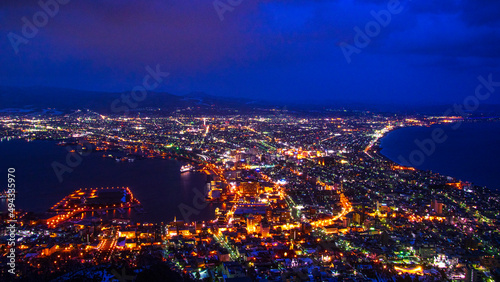 函館の夜景　日本三大夜景