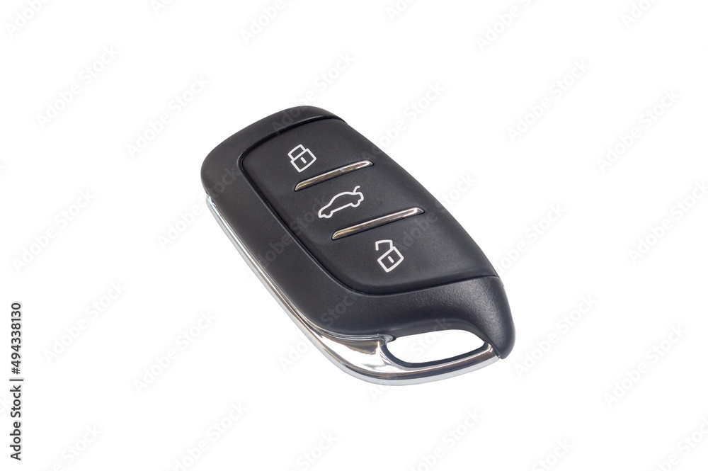 digital car key remote control with unlockable and lockable buttons isolated on white background digital car key remote control with unlockable and lockable buttons isolated on white background