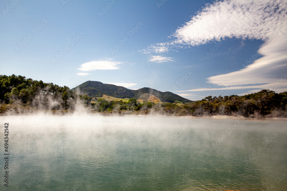 Sulfur Lakes New Zealand