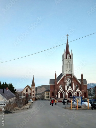 St. Mary's in the mountains catholic church in Virginia City, Nevada 