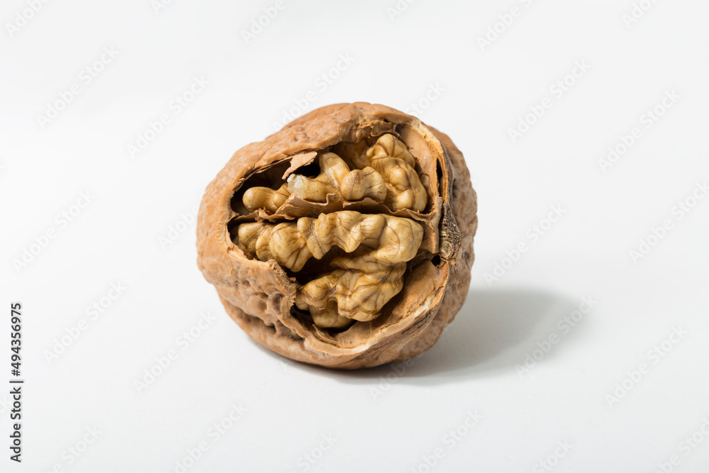 Walnuts are rounded, single-seeded stone fruits of the walnut tree. Cracking a nut. Walnuts are rounded, single-seeded stone fruits of the walnut tree. Cracking a nut.