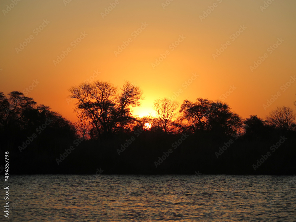 Naklejka premium Caprivi, Namibia, Africa