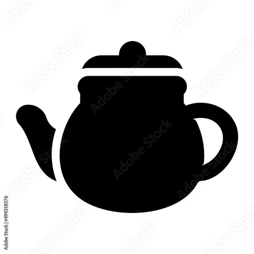 teapot glyph icon