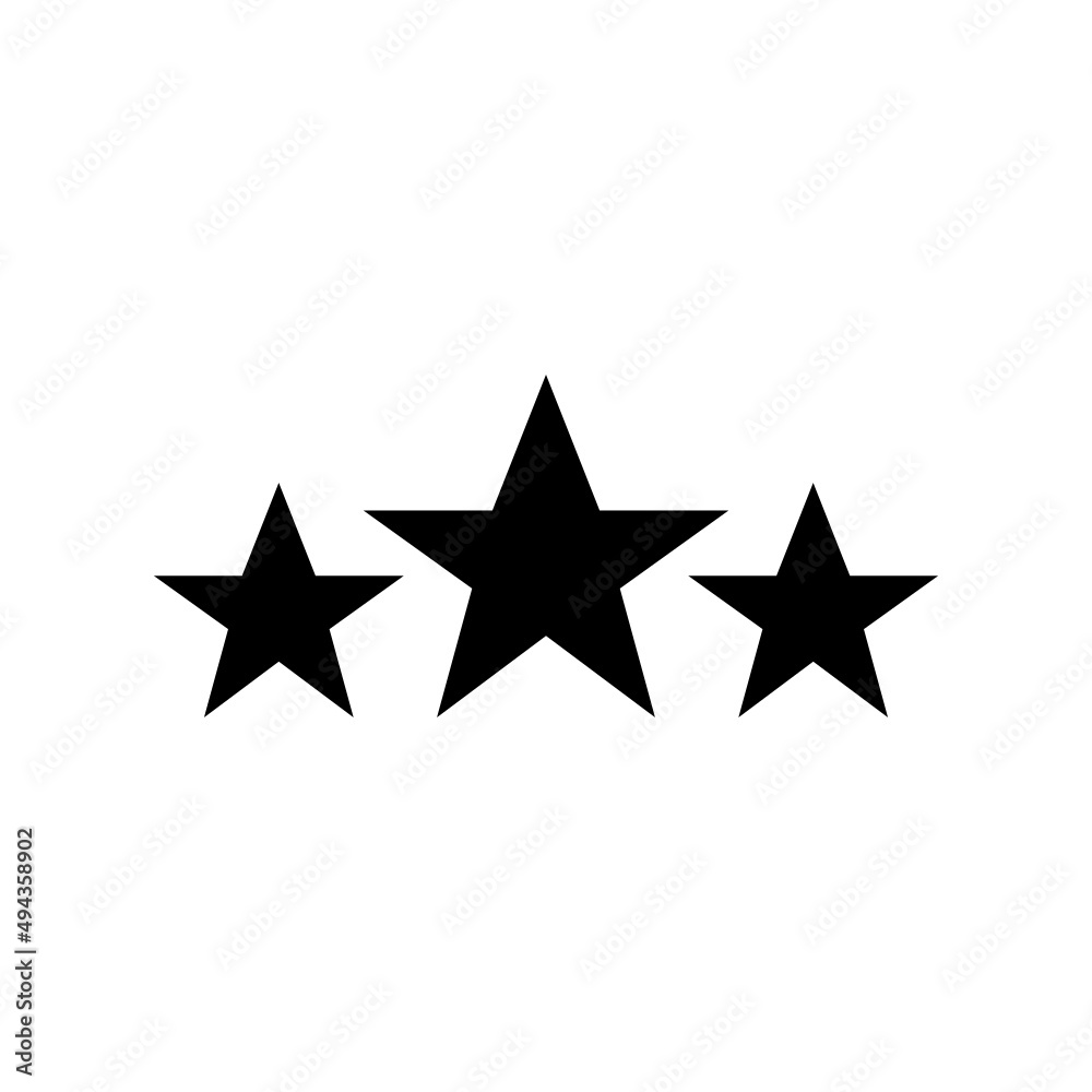 Rating Icon Vector Symbol Design Illustration Rating Icon Vector Symbol Design Illustration