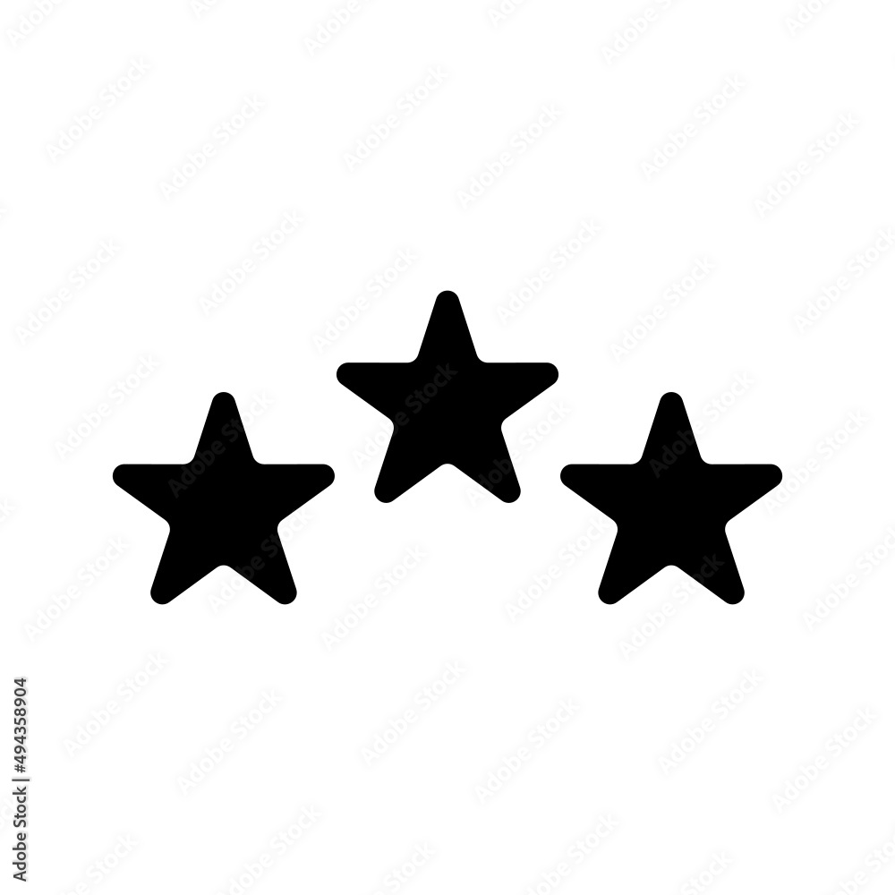 Rating Icon Vector Symbol Design Illustration Rating Icon Vector Symbol Design Illustration