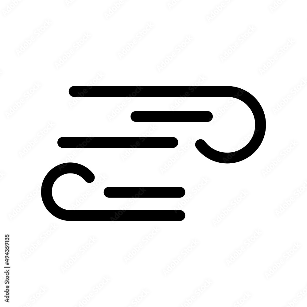 Wind Icon Vector Symbol Design Illustration Wind Icon Vector Symbol Design Illustration