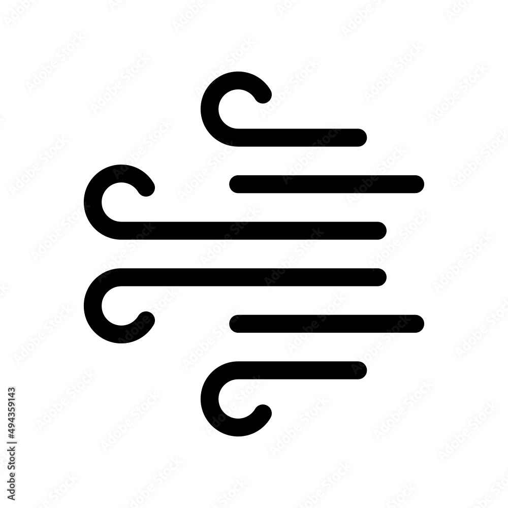 Wind Icon Vector Symbol Design Illustration Wind Icon Vector Symbol Design Illustration