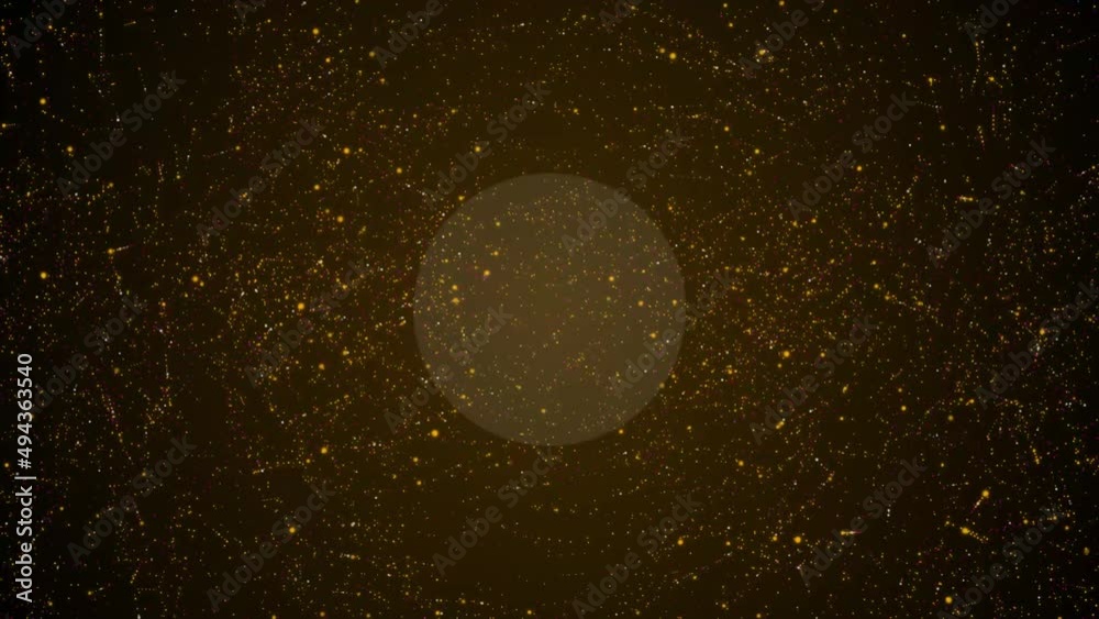 Animated exploding particles background and Dark yellow background Particles designed circular background, Animated exploding particles background and Dark yellow background Particles designed circular background,