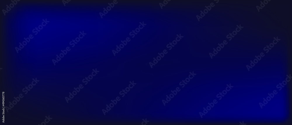 Blank dark blue background for banner, vector abstract design