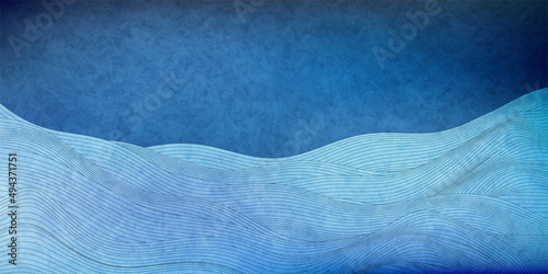 波　海　夏　背景
