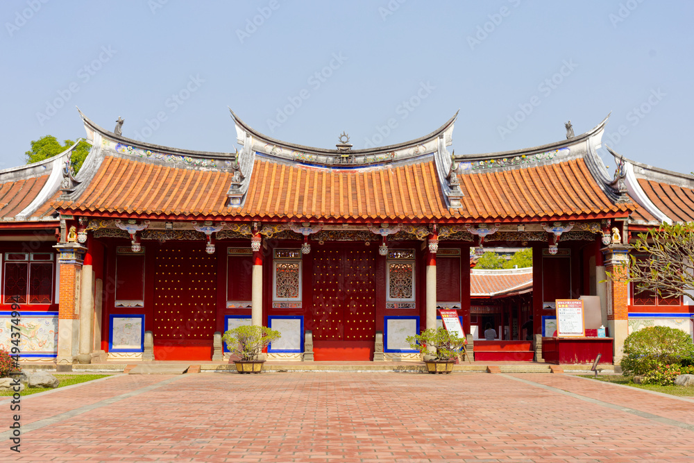 Fototapeta premium 台南孔子廟 台湾学問発祥の地 Tainan Confucius Temple Origin of Taiwan education