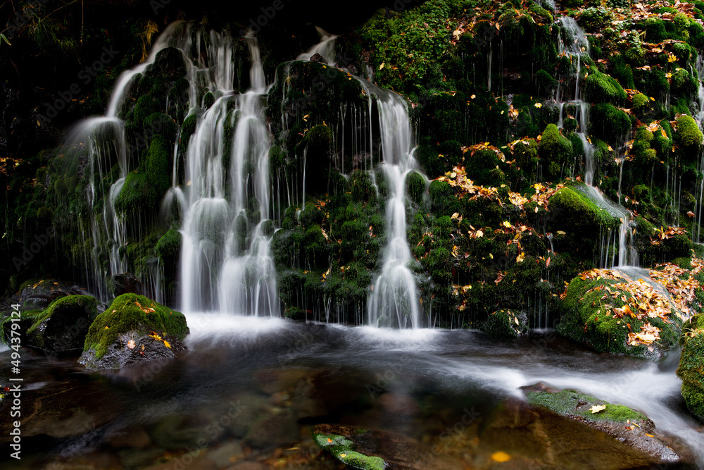 waterfall in the park