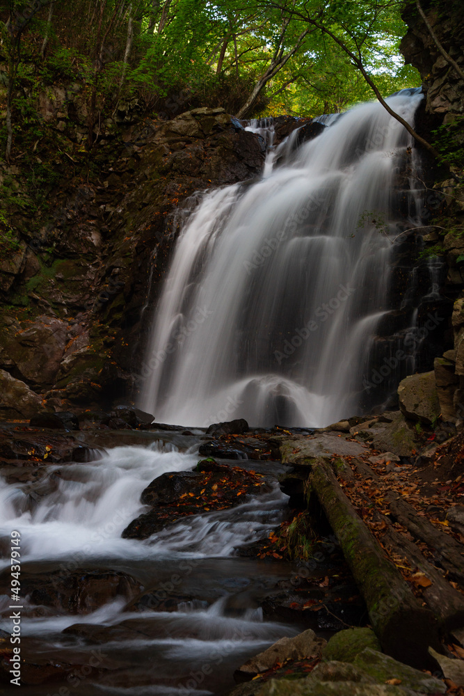 waterfall in the woods waterfall in the woods
