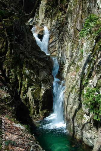 waterfall in the mountains © 善征 野村