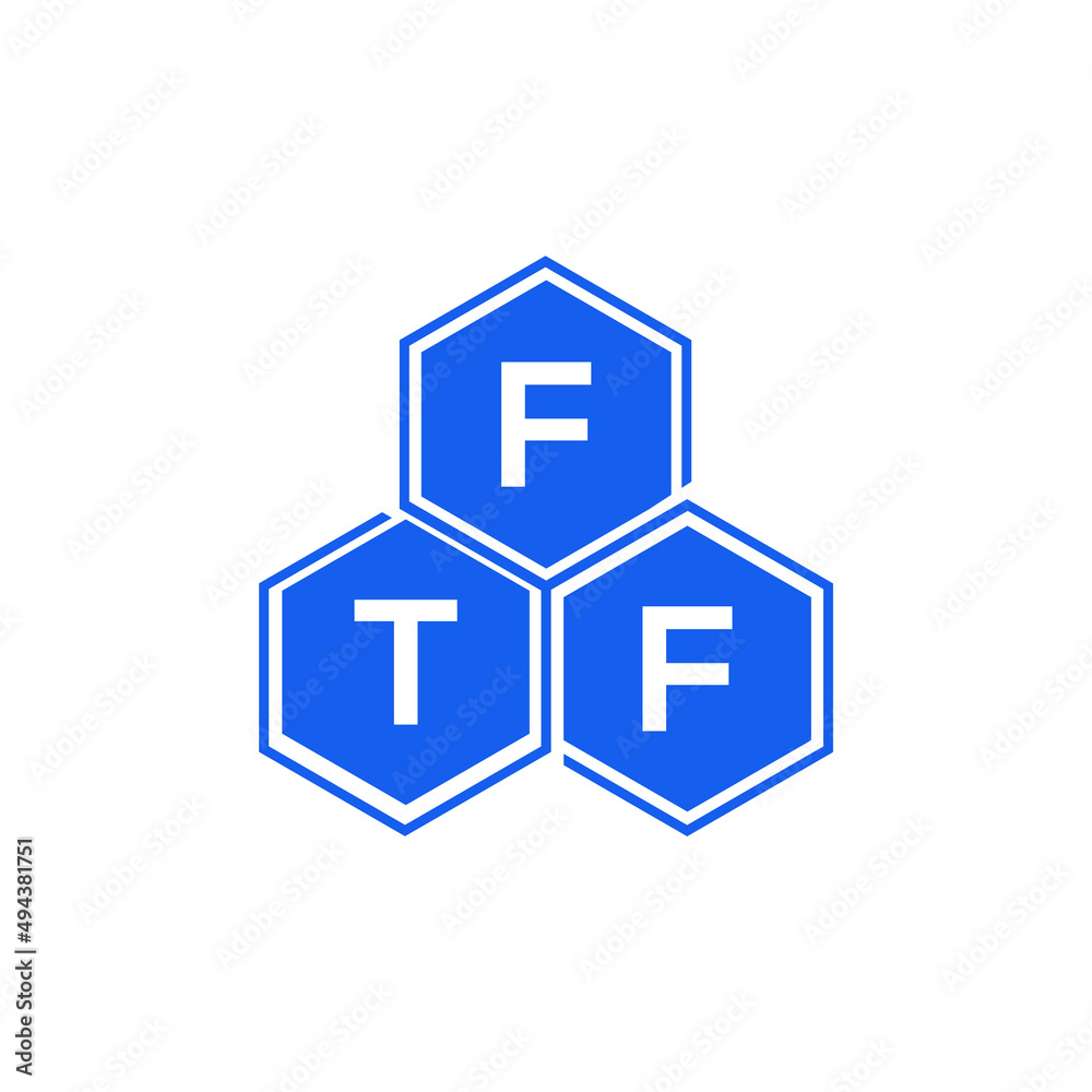 FTF letter logo design on White background. FTF creative initials letter logo concept. FTF letter design. FTF letter logo design on White background. FTF creative initials letter logo concept. FTF letter design.