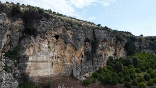 Ancient ruins in the mountains 