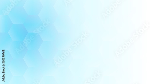 Abstract and geometric graphics. Hexagon background illustration.