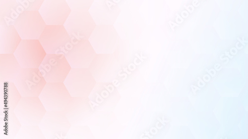 Abstract and geometric graphics. Hexagon background illustration.