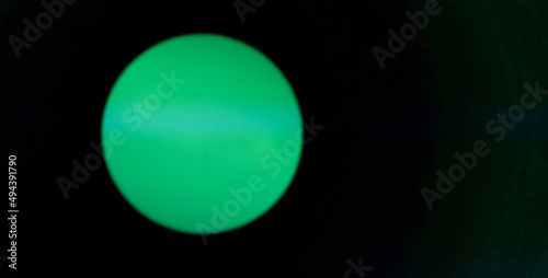 Wallpaper Mural glowing sphere on black background Torontodigital.ca