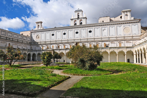 Napoli, i chiostri della Certosa di San Martino photo