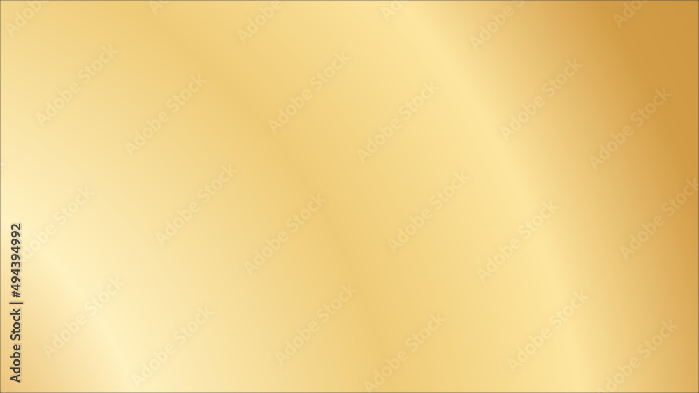 Obraz premium Vector gold blurred gradient style background. Holographic backdrop. Abstract smooth colorful illustration, social media wallpaper