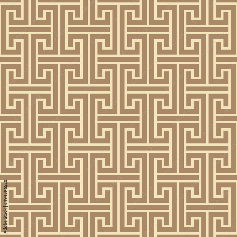 Japanese Geometric Maze Vector Seamless Pattern Japanese Geometric Maze Vector Seamless Pattern