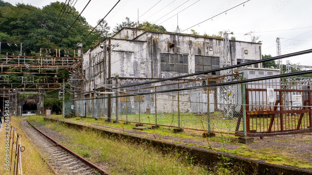 The Former Kumanotaira Train Station located at the top of the Usui