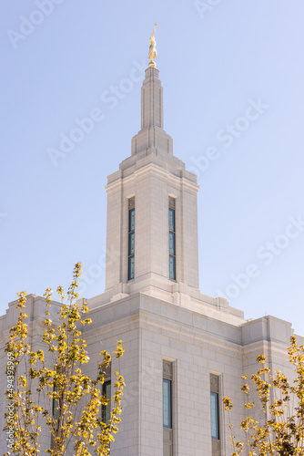 Cuadro en lienzo Beautiful LDS Pocatello Idaho Temple