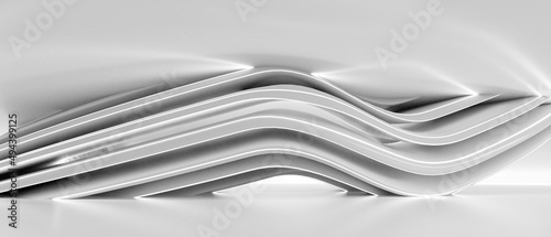 Modern interior design architecture background - 3d rendering