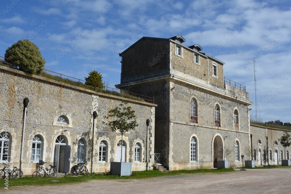 La citadelle, Fort de la Pierre Levée, ile d'Yeu, Vendée, France