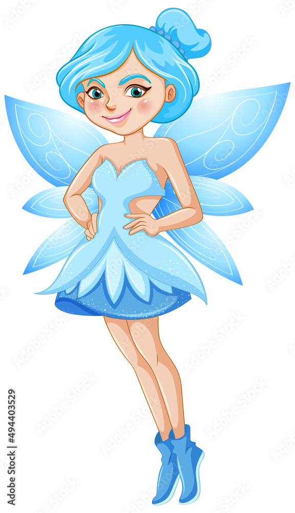 Beautiful fairy girl cartoon character Beautiful fairy girl cartoon character