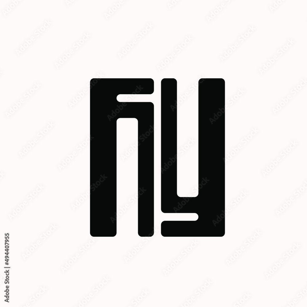 HY monogram logo.Lowercase letter h, letter y typographic icon.Lettering sign isolated on light background.Alphabet initials.Modern, design, geometric, web, tech style characters. HY monogram logo.Lowercase letter h, letter y typographic icon.Lettering sign isolated on light background.Alphabet initials.Modern, design, geometric, web, tech style characters.