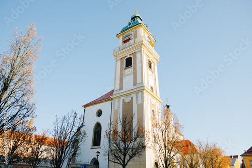 Maribor Cathedral, dedicated to Saint John the Baptist, is a Roman Catholic cathedral in the city of Maribor, northeastern Slovenia photo