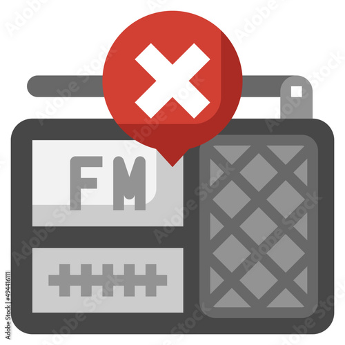 RADIO flat icon,linear,outline,graphic,illustration