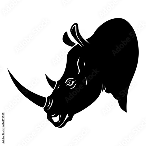Icon of rhinoceros head