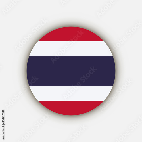 Free Download Country Thailand. Thailand flag. Vector illustration. - GFXLoad
