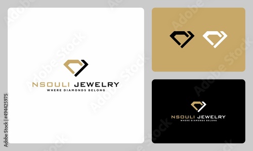 unique diamond logo