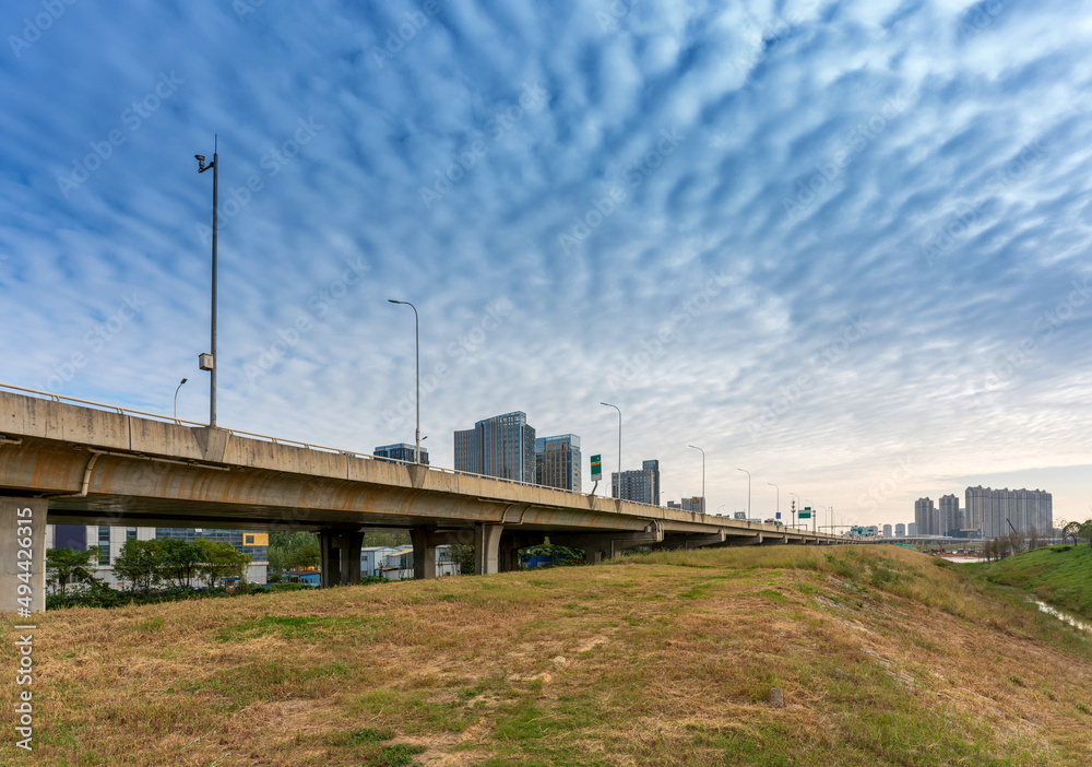 Modern Urban Architectural scenery in China