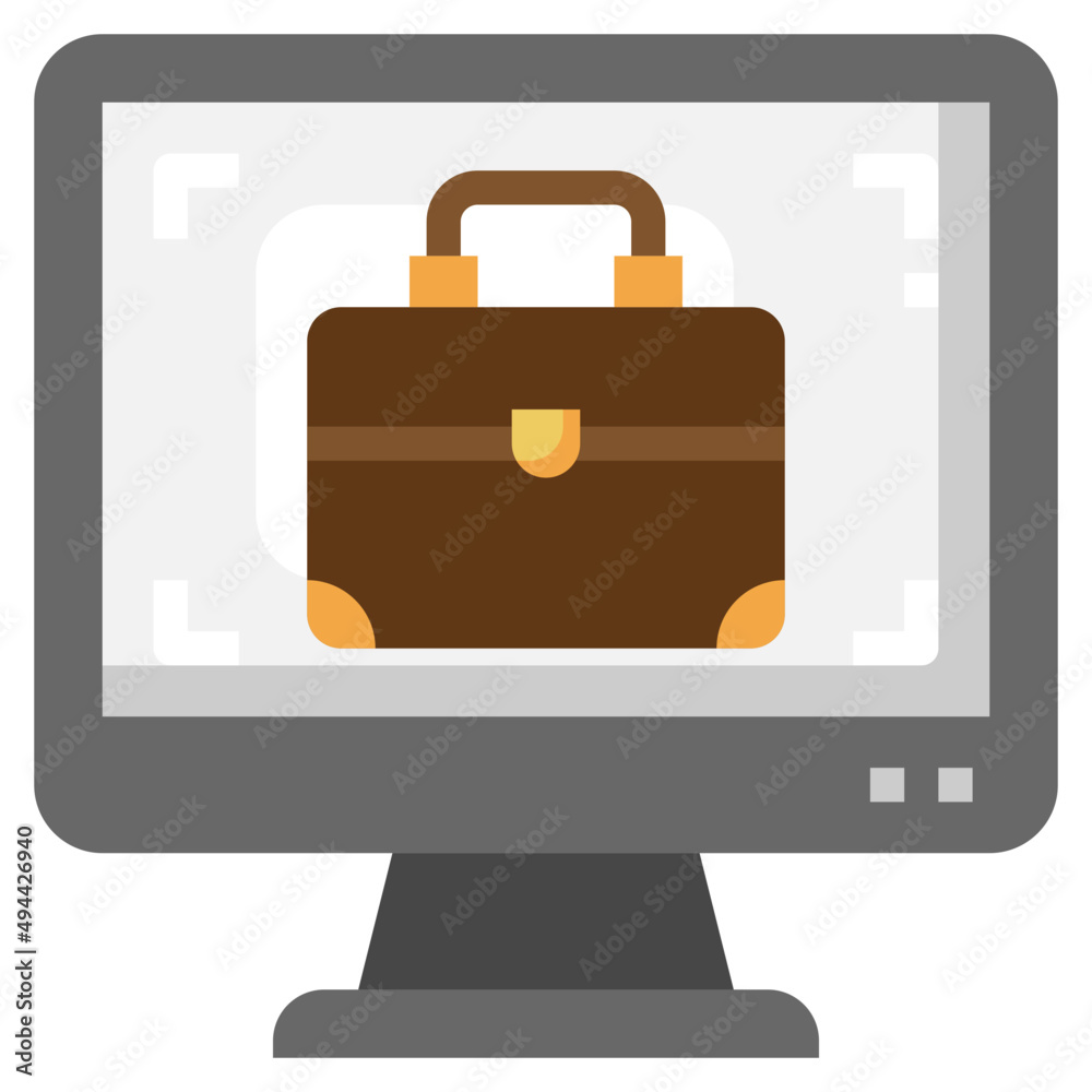COMPUTER flat icon,linear,outline,graphic,illustration COMPUTER flat icon,linear,outline,graphic,illustration
