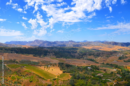 view of the valley