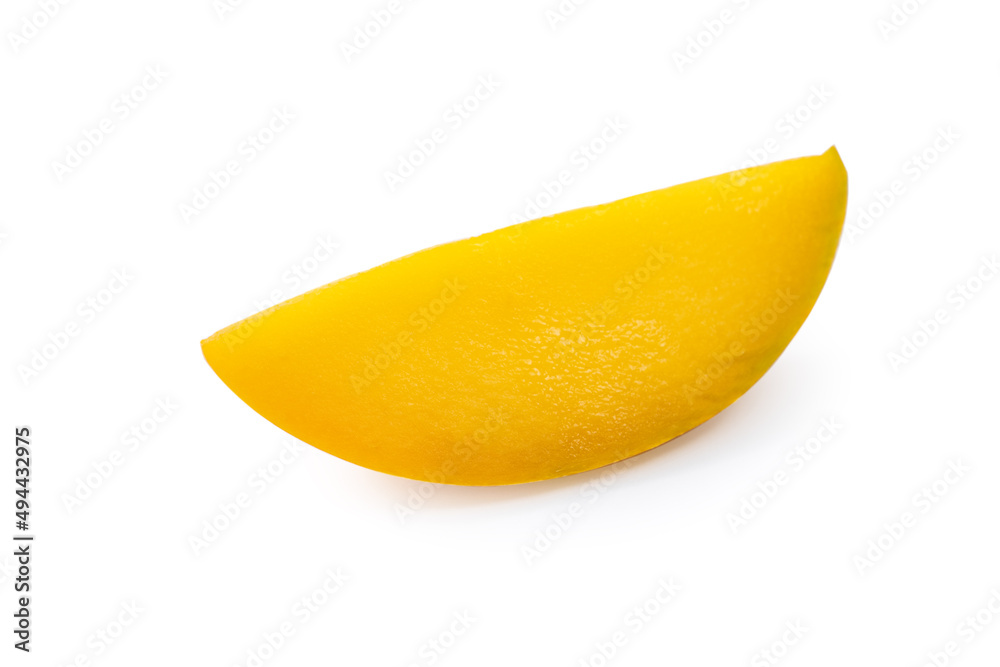 Beautiful delicious mango isolated on white table background. Beautiful delicious mango isolated on white table background.