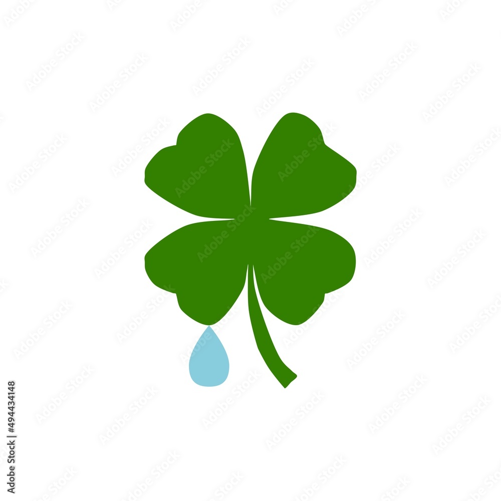 Lucky clover, Four leaf clover icon